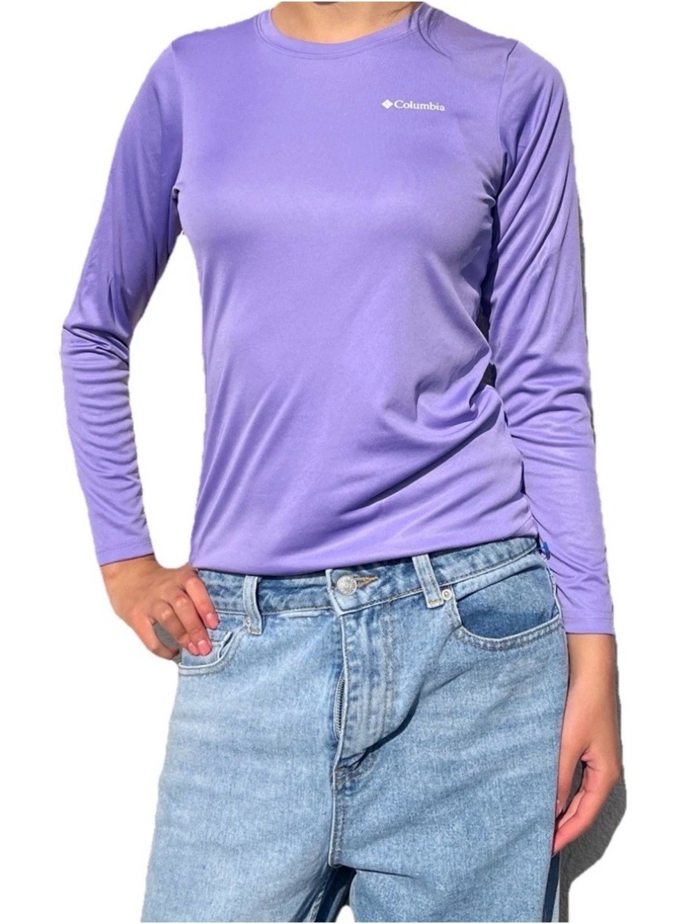 Columbia Women's Long Sleeve Performance Top - Lavender